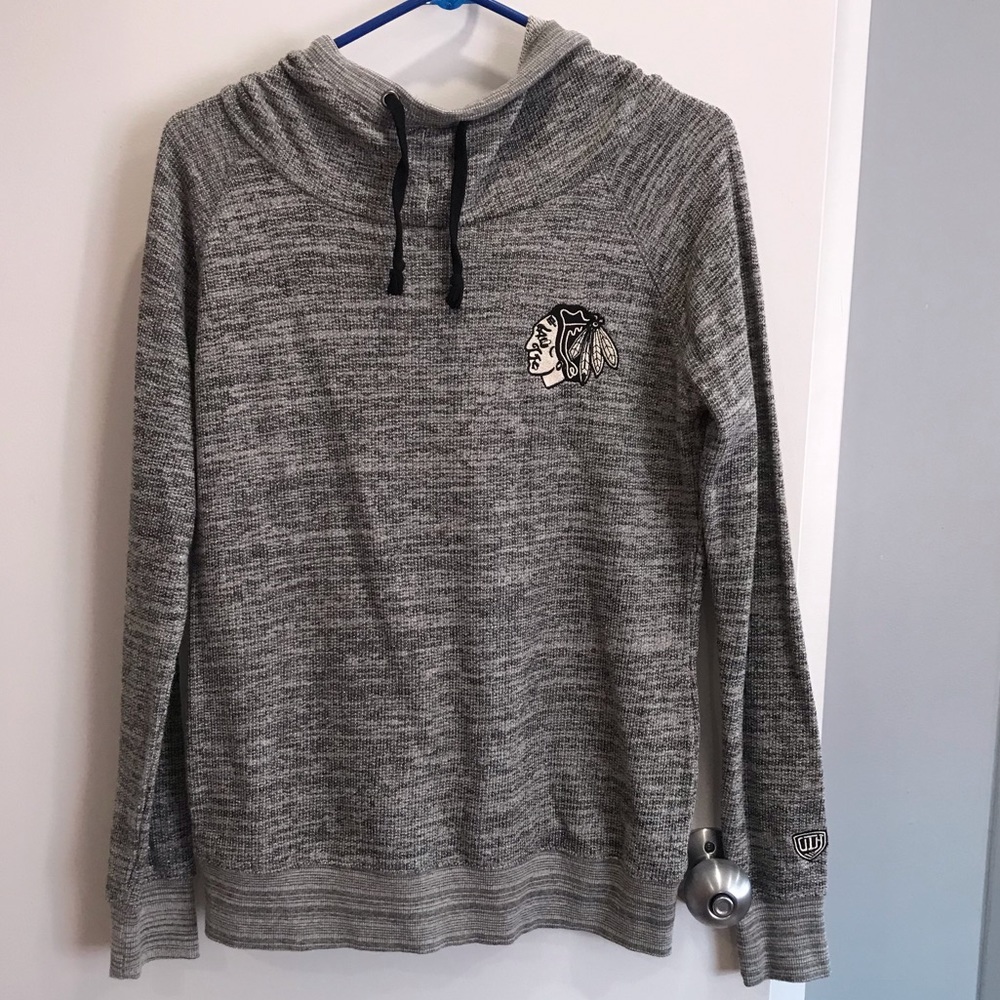 Chicago Blackhawks cowl-neck hoodie/sweater